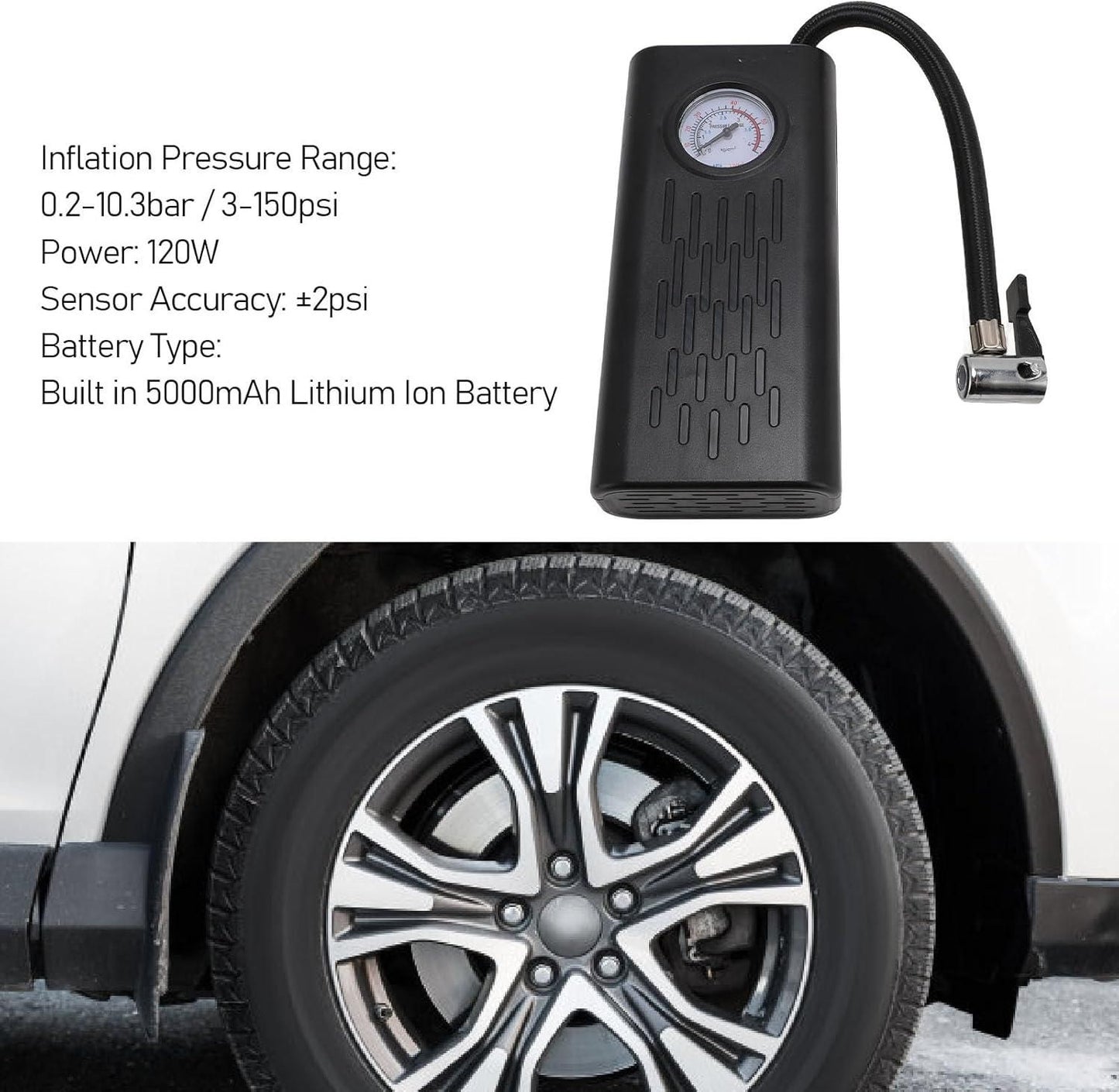 Portable Air Compressor Tire Inflator ™